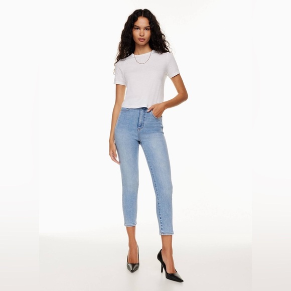 Aritzia Denim Forum The Lola High Rise Skinny 26L Size 25 Casual Denim - Picture 1 of 16